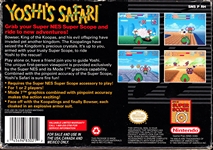 Super Nintendo Yoshi's Safari Back CoverThumbnail